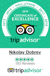 Nikolay Dobrev Wellness TripAdvisor Certificate Hall Of Fame